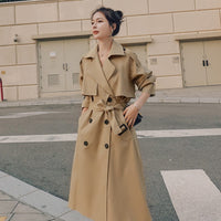 Load image into Gallery viewer, Women Trench Coat Outerwear Fashion