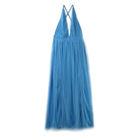 Load image into Gallery viewer, Hot Womens Summer Party Lace Vestidos Tutu Dress Jumper Ladies V Neck Backless Maxi Long Tulle Dresses Sundress Clothes Vestidos